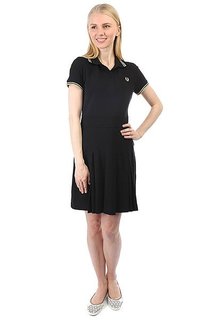 Платье женское Fred Perry Pique Tennis Dress Black