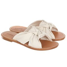 Шлепанцы женские Soludos Knotted Slide Sandal Ivory