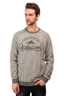 Толстовка классическая Quiksilver Road Triper Crew Otlr Dark Shadow