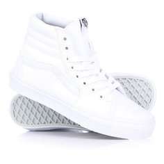 Кеды кроссовки высокие Vans Sk8 Hi True White