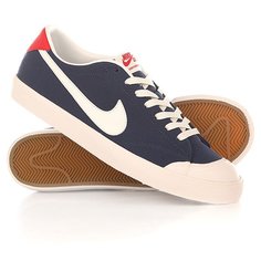 Кеды кроссовки низкие Nike Zoom All Court Ck Midnight Navy/Smmt White