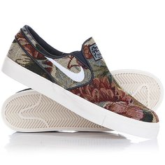 Слипоны Nike Zoom Janoski Slp Cnvs Prm Multicolor