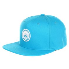 Бейсболка с прямым козырьком Osiris Snap Back Hat Standard Trq/White