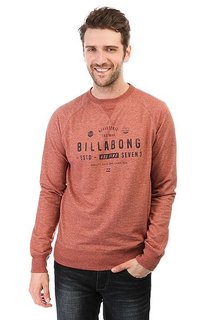 Толстовка свитшот Billabong Watcher Red Clay