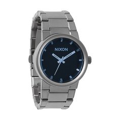 Часы Nixon Cannon Gunmetal/Blue Crystal