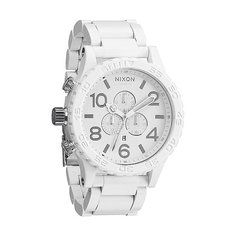 Часы Nixon 51-30 Chrono All White/Silver