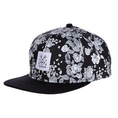 Бейсболка с прямым козырьком TrueSpin Guns and Roses Snapback Black