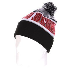 Шапка с помпоном детская DC Baseline Heather Grey