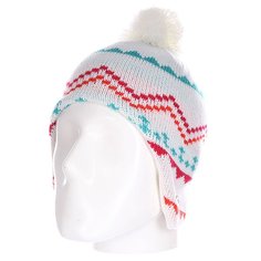 Шапка ушанка детская Roxy Lima Beanie Bright White