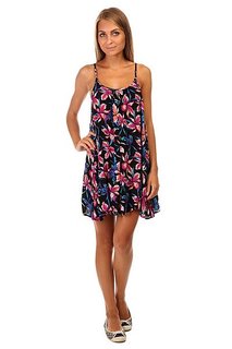 Платье женское Roxy Windy Fly Away J Cvup True Black Maui Ligh
