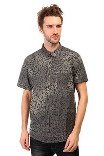 Рубашка Quiksilver Cracked Shirt Cracked Anthracite