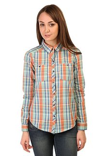 Рубашка в клетку женская Roxy Sneaky Wvtp Point Plaid Combo Mo