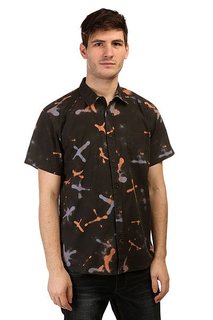 Рубашка Quiksilver Markings Shirts Wvtp Markings Vl Tarmac