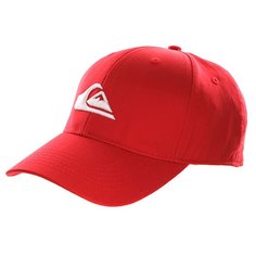 Бейсболка классическая Quiksilver Decades Quik Red