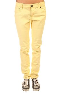 Джинсы узкие женские Roxy Suntrippers Col J Pant Golden Haze