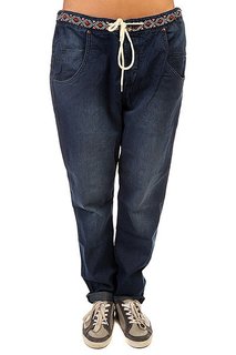 Штаны широкие женские Roxy Harmonize J Pant Dark Blue