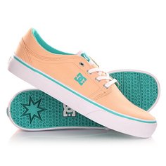 Кеды кроссовки низкие женские DC Trase Tx Shoe Sand