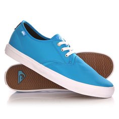 Кеды кроссовки низкие Quiksilver Shorebreak Nylo Shoe Blue/White