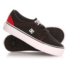 Кеды кроссовки низкие детские DC Trase Tx Black/Red