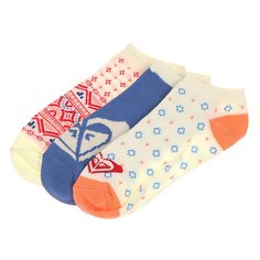 Носки низкие женские Roxy Rx Gypsy Block No Show Sand Piper
