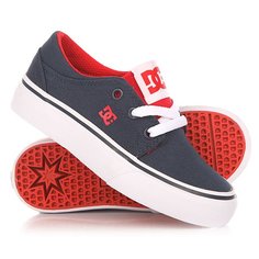 Кеды кроссовки низкие детские DC Trase Tx Nrd Navy/Red