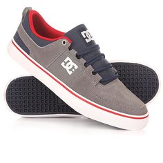 Кеды кроссовки низкие DC Lynx Vulc Grey/Dark Navy