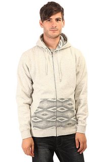 Толстовка классическая Quiksilver Decided Fate Zi Otlr Grey