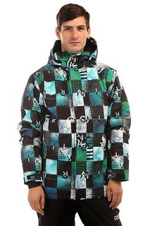 Куртка Quiksilver Mission Print Chakalapaki Bluefish