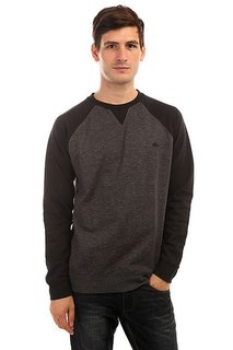 Толстовка свитшот Quiksilver Everydaycrew Dark Grey Heather
