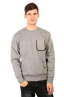 Толстовка классическая DC Highton Plfl Heather Grey
