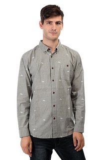 Рубашка Quiksilver Post Haste Gun Gunmetal