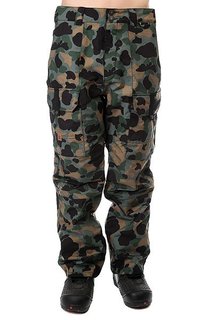 Штаны сноубордические DC Code Pnt Camouflage Lodge