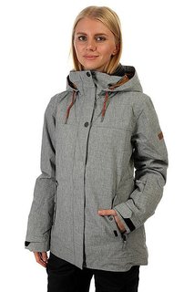 Куртка женская Roxy Billie Jk Mid Heather Grey