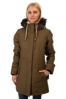 Куртка парка женская Roxy Tara Military Olive