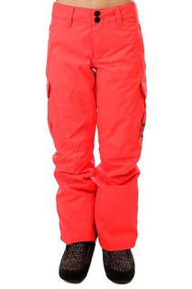 Штаны сноубордические женские DC Ace Fiery Coral