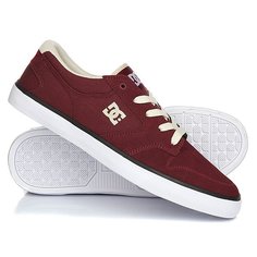 Кеды кроссовки низкие DC Argosy Vulc Burgundy