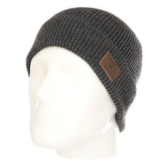 Шапка детская DC Hubbish Heather Charcoal