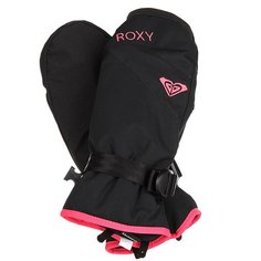 Варежки сноубордические женские Roxy Rxjettysolidmit True Black