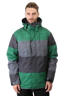 Куртка Quiksilver Mission Print Stripe Jolly Green