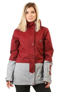 Куртка женская DC Shoes Defy Cordovan Red