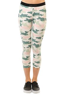 Термобелье (низ) женское Super Natural Base 3/4 Tight 230 Fresh White/Camo Pri