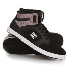 Кеды кроссовки утепленные женские DC Argosy High Wnt Black/Multi