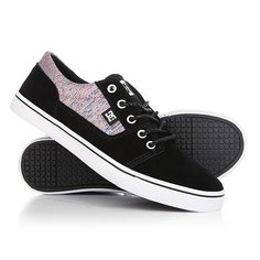 Кеды кроссовки низкие женские DC Tonik W Le Black/Multi