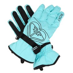 Перчатки сноубордические женские Roxy Popi Gloves Real Blue Radiance