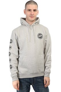 Толстовка кенгуру Quiksilver Keemoss Light Grey Heather