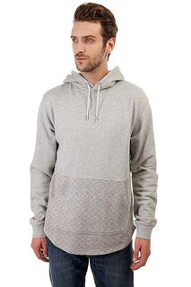 Толстовка кенгуру Quiksilver Cyclopshood Light Grey Heather