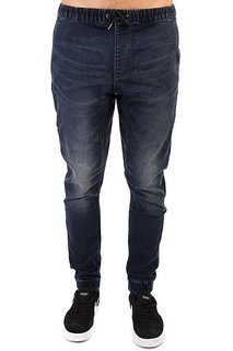 Штаны прямые Quiksilver Fonicdenimblueb Blue Black