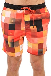 Шорты пляжные Quiksilver Checkmarkvoll17 Nasturticm