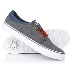 Кеды кроссовки низкие DC Trase Tx Se Navy/White