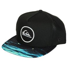 Бейсболка с прямым козырьком Quiksilver Aquablunt Black